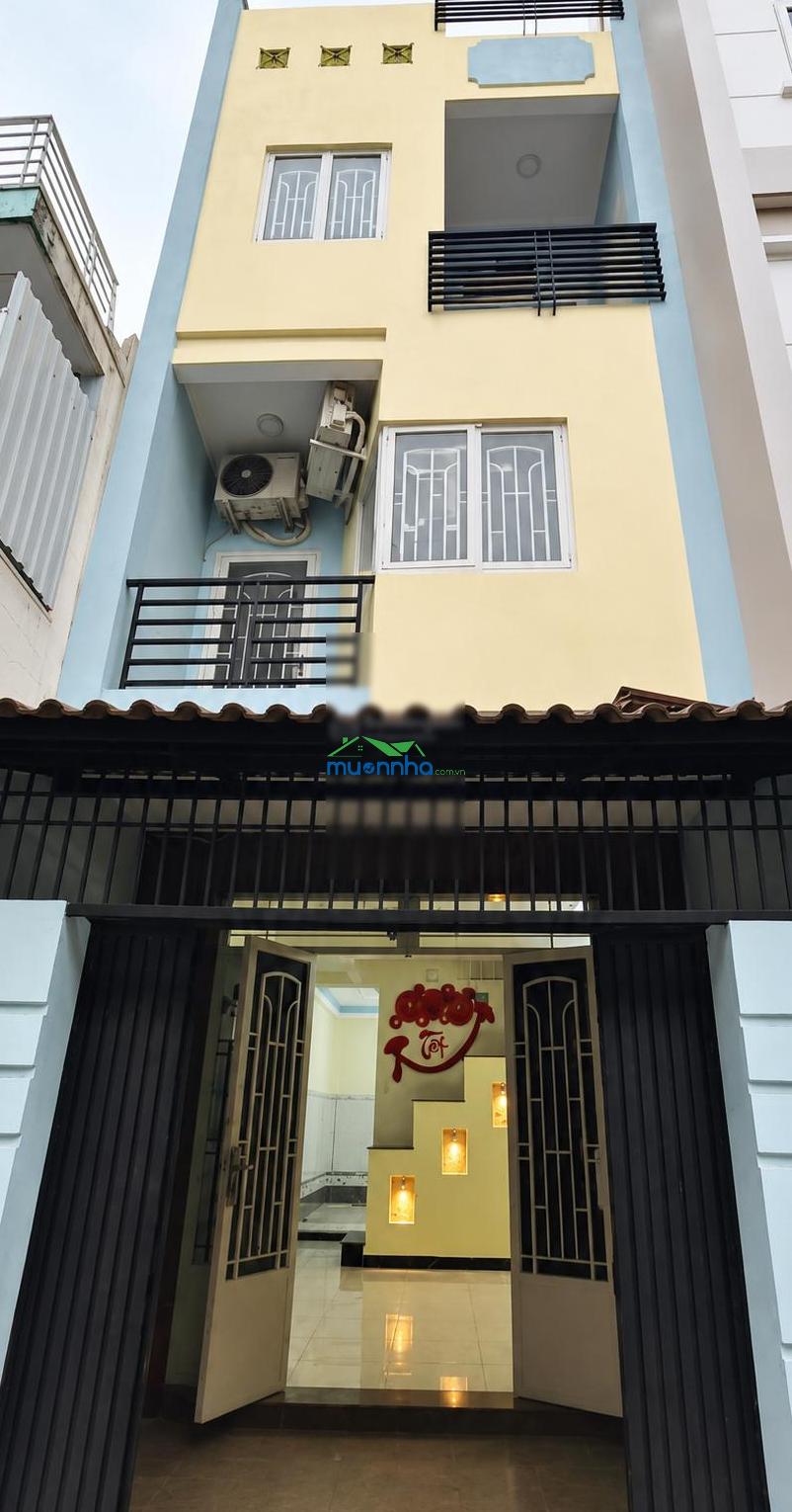 Xe hơi tới nhà - 4 tầng lầu - 52m² (vuông a4) - khu ẩm thực bùi đình túy, gần chợ bà chiểu - 2