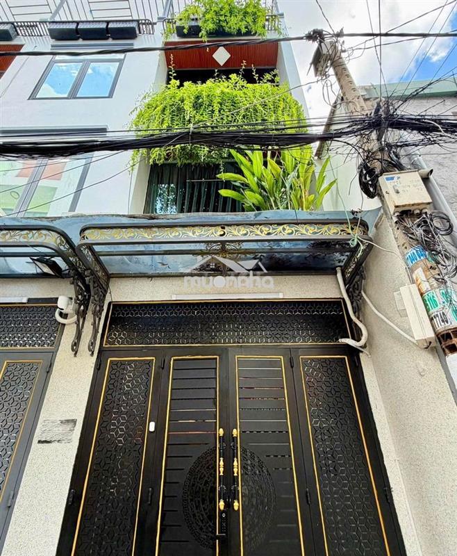 Nhà 4 tầng full nội thất, hẻm ô tô thông, dương văn dương gần aeon.