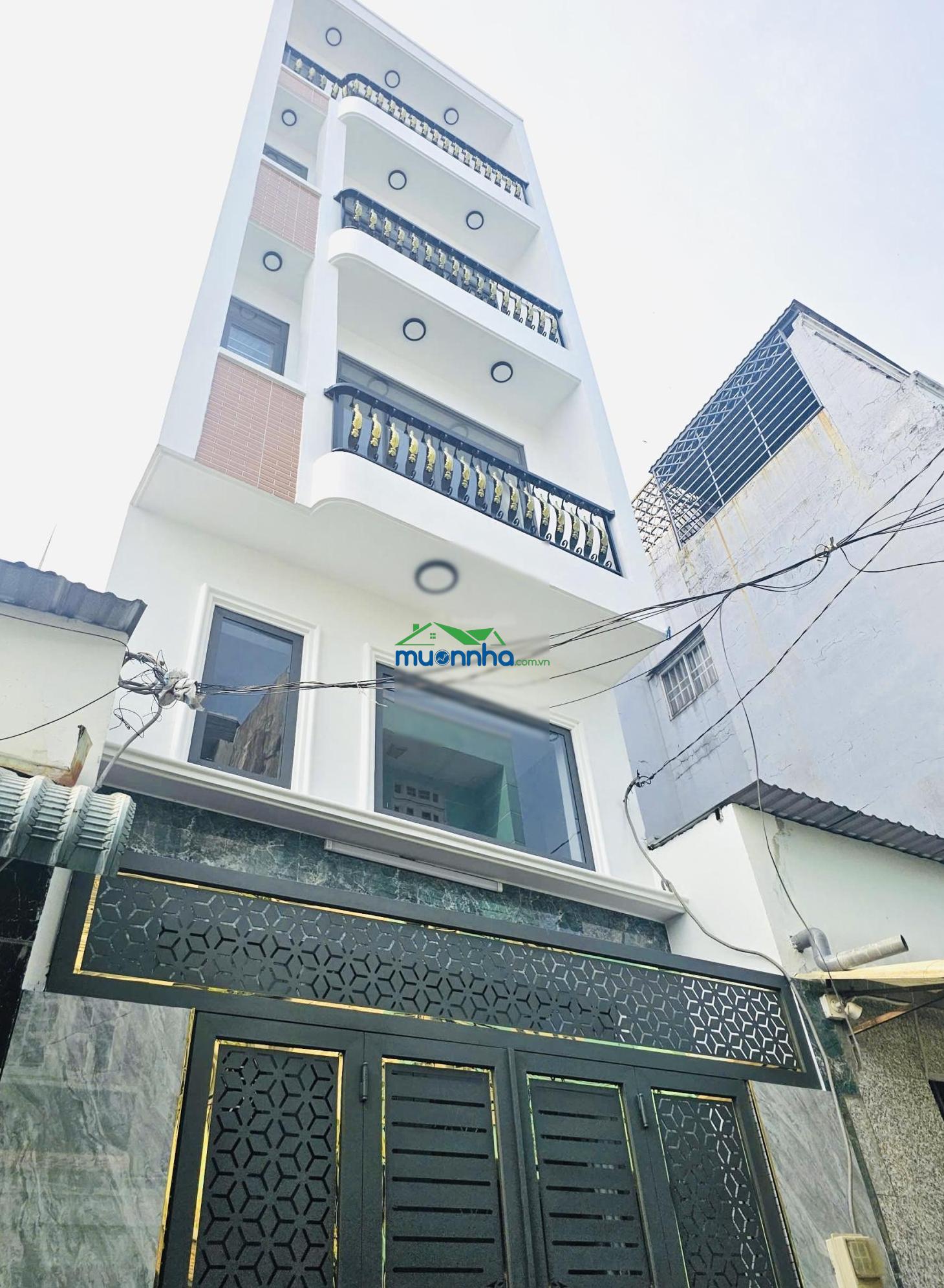 Bán nhà 5 tầng - hương lộ 2 (bình tân) - dt 4 x 16m - hẻm 1/ ôtô thông - giá nhỉnh nhẹ 7 tỷ