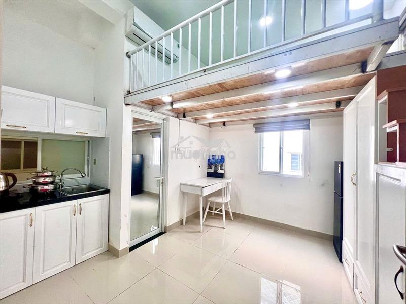 Gác lửng cửa sổ, tiện nghi ngay coop mart nhiêu lộc, đh sư phạm