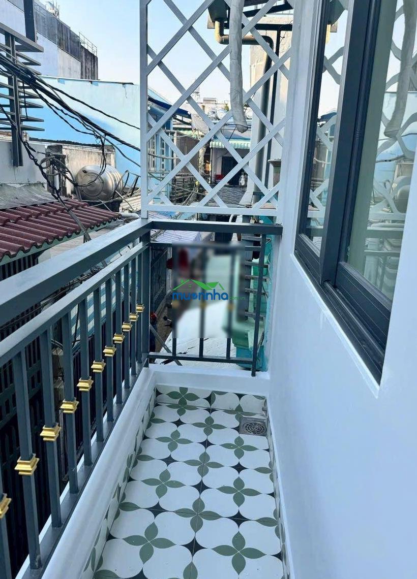 Nhà 3 tầng - mới 100% - sổ hồng riêng - hoàn công đủ - Ảnh 3