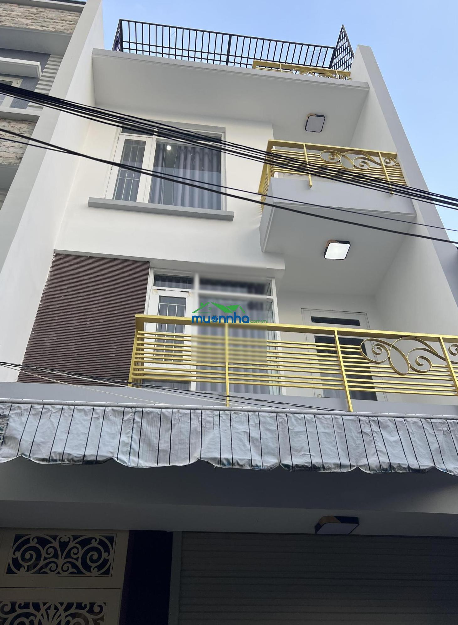 Nhà 3 tầng gần mặt tiền thoại ngọc hầu, phú thạnh, tân phú