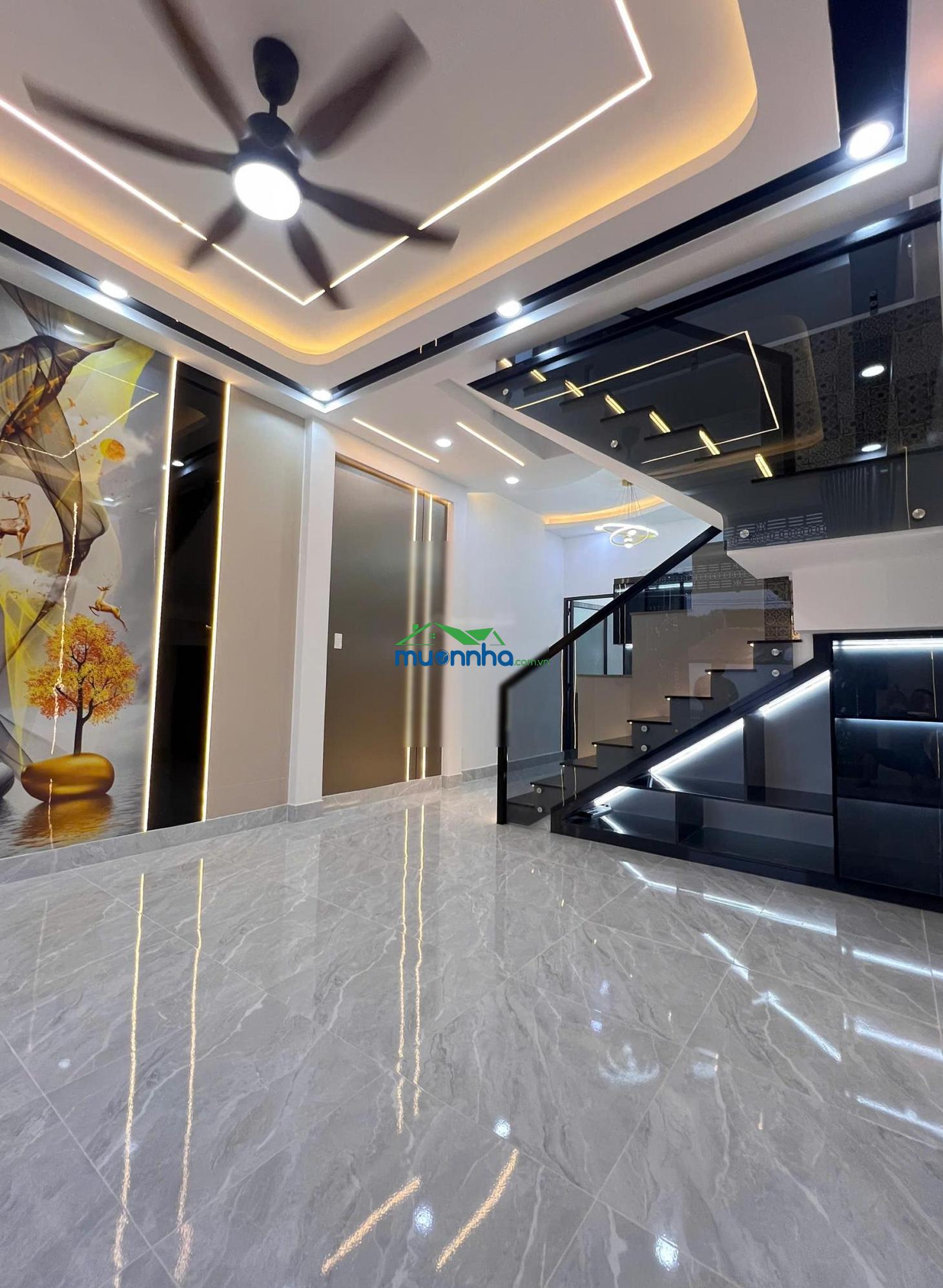 Bán nhà mới keng 1/nguyễn thị thảnh thới tam thôn, hóc môn, gần cầu trần quang cơ, giáp quận 12 - 2