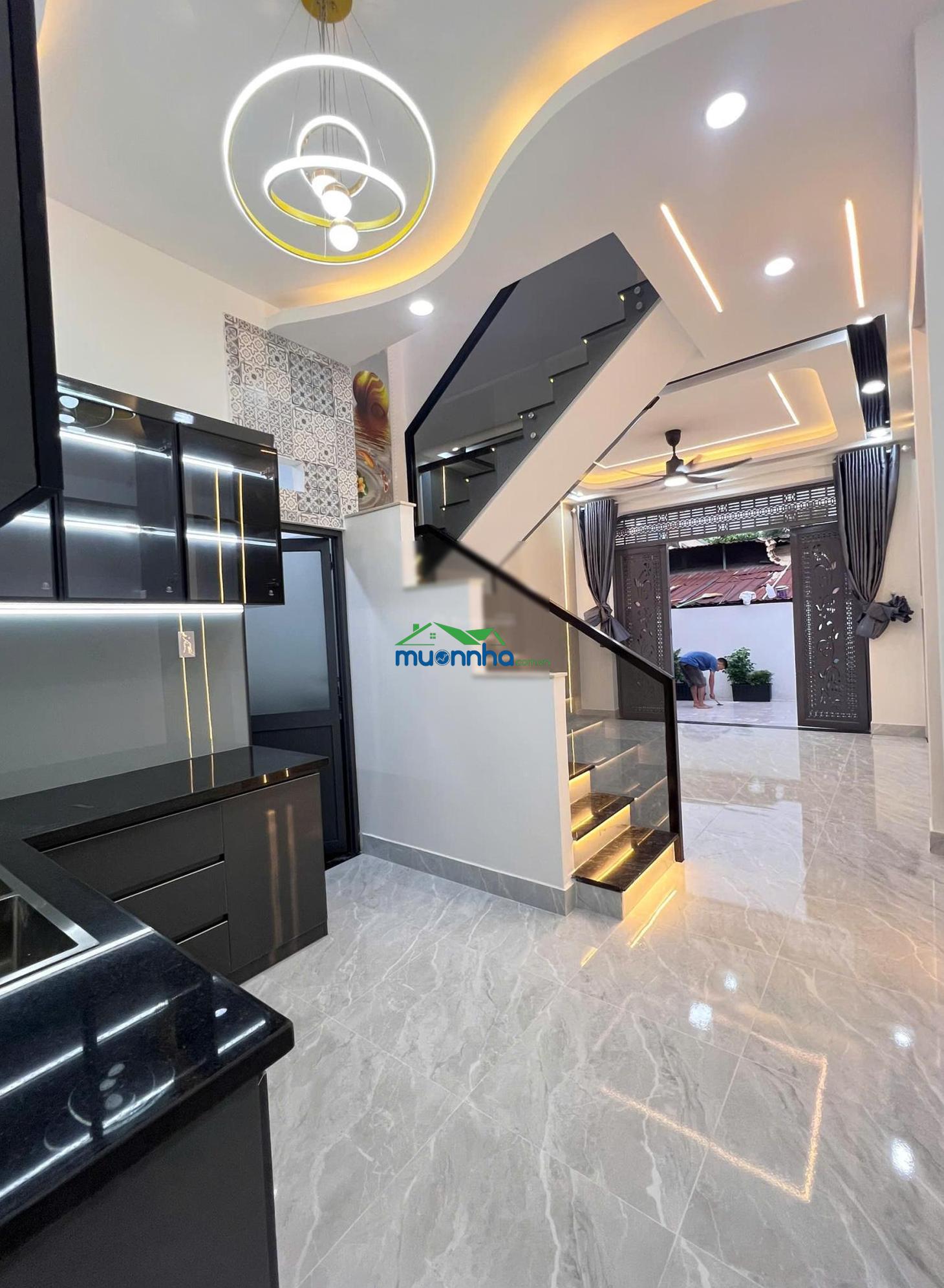 Bán nhà mới keng 1/nguyễn thị thảnh thới tam thôn, hóc môn, gần cầu trần quang cơ, giáp quận 12 - 3