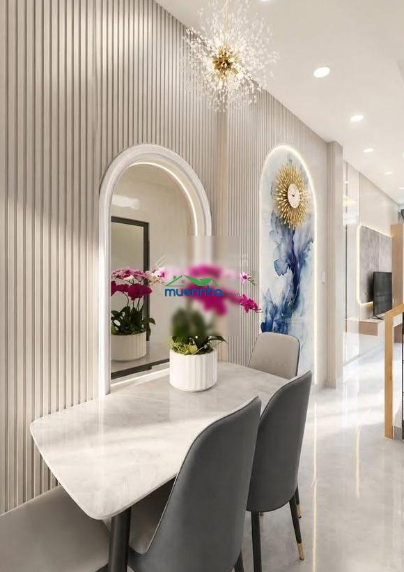Bán gấp nhà hẻm 1/ lý thường kiệt p7 gò vấp. giá: 2,45 tỷ. dt: 60m2, 2 tầng, 3pn 3wc, sổ hồng riêng - 3