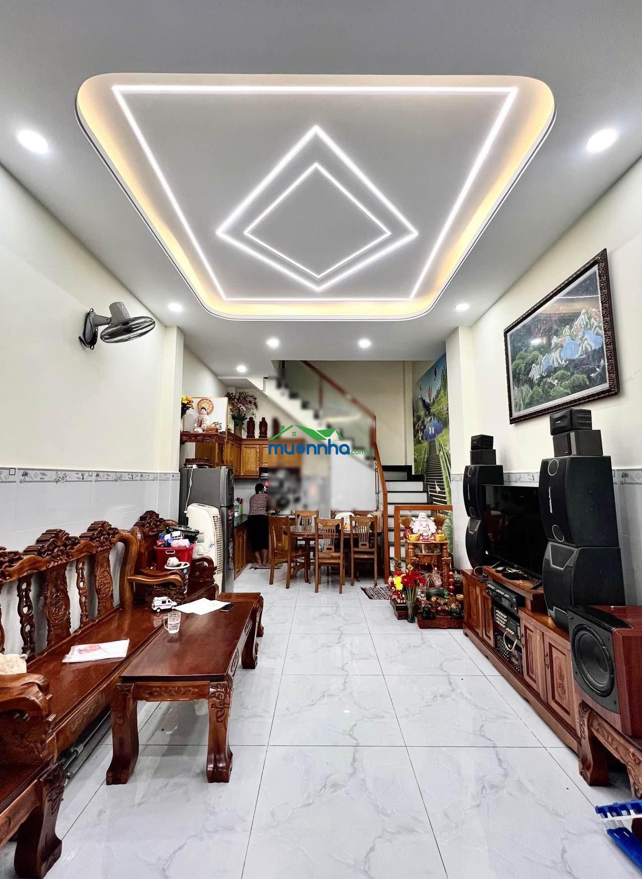 Nhà đẹp hương lộ 2 ,bình trị đông, bình tân - sát bệnh viện bình tân - 48m2 - 4 tầng - đường 7m - c - 3