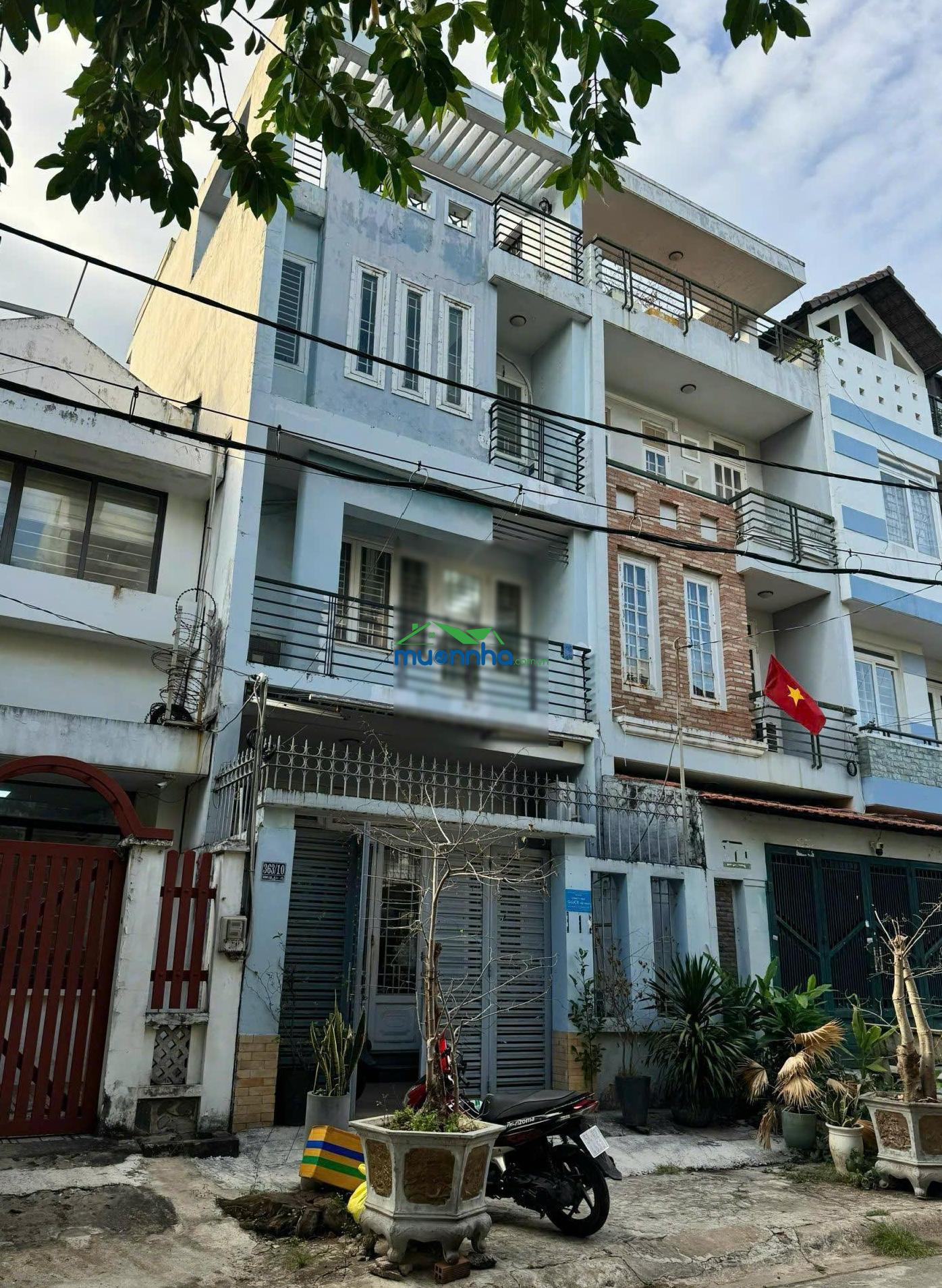 [ 4 tỷ 850 ] nhà đường đặng thùy trâm, bình thạnh. dt 65m² - gần đh văn lang. lh 0903 632 *** - 2