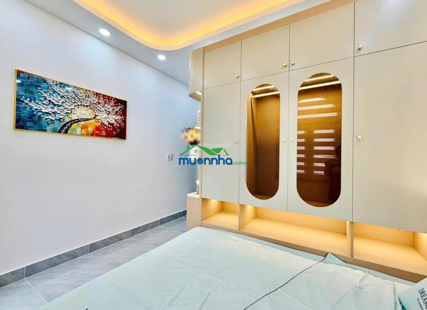 40m2, bán gấp nhà nguyễn văn lượng, hxh 4m - 2 tầng, p16 gò vấp, 5 tỷ (ngay trường nguyễn du) - 4