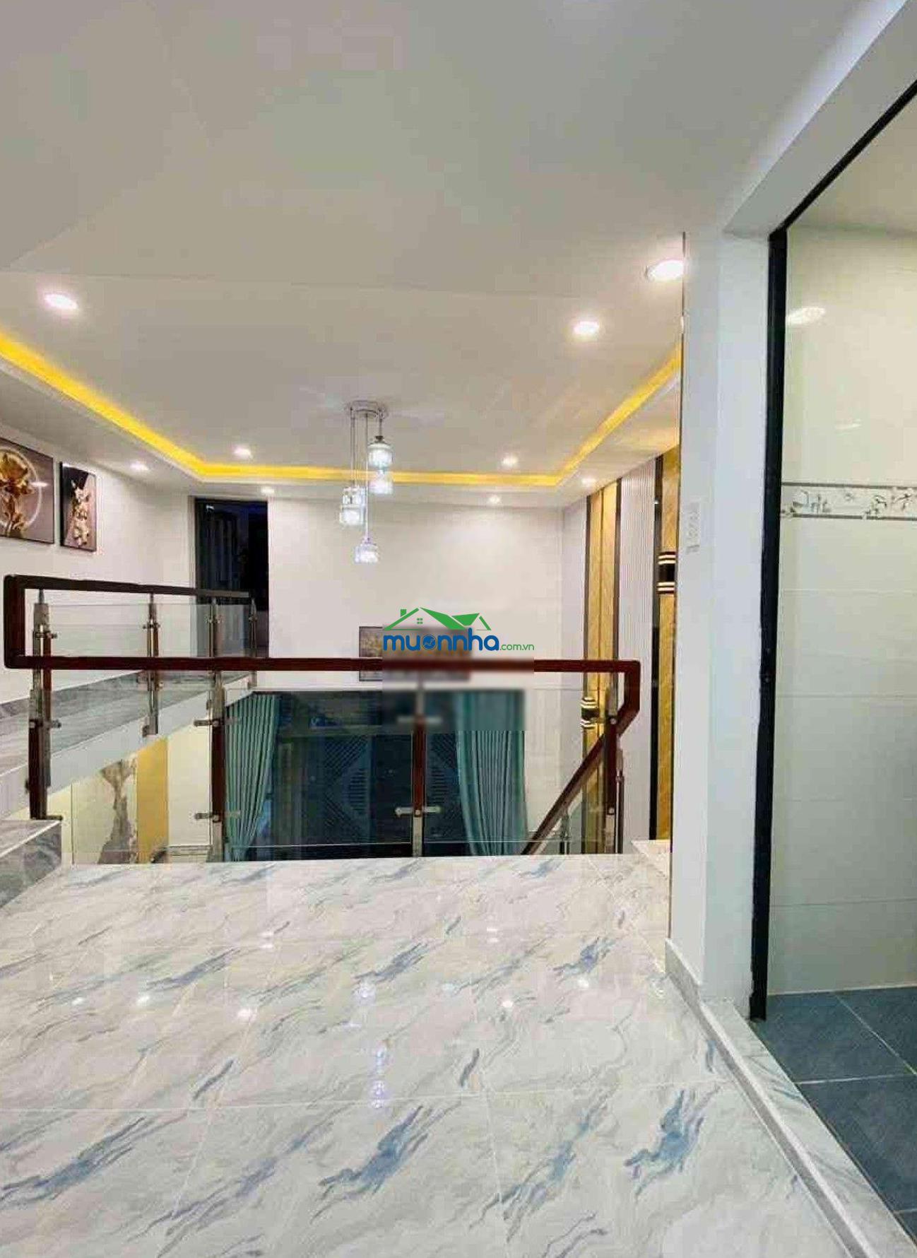 Bán nhà mới gò vấp phan huy ích 59m2x4 tầng 5tỷ 89