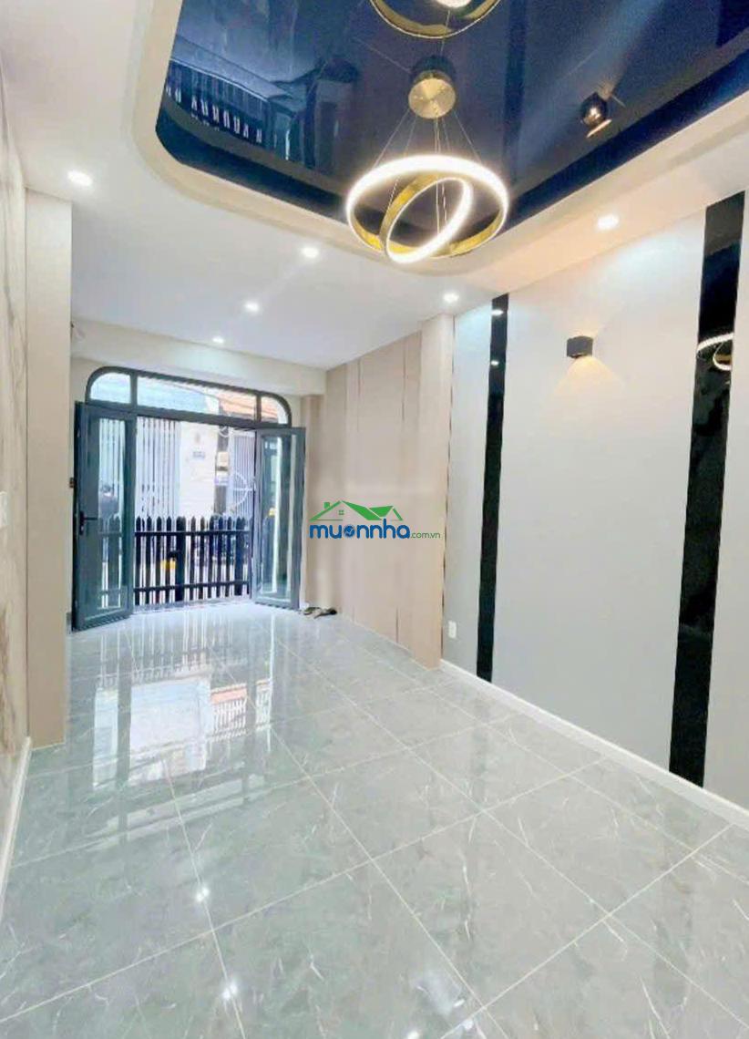 Bán nhà mới 100% khu xóm đạo - xóm chiếu dân trí cao, yên tĩnh đáng sống 4 tầng 6pn - 3