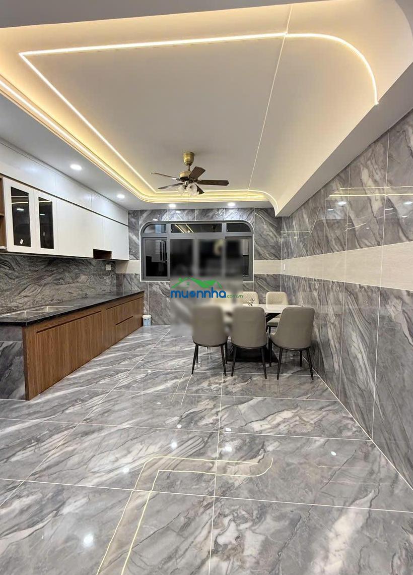 Có thang máy !!! nhà mới xây đường xe tải an dương vương 4,1x 16m nở 4,6m 5 tầng gần lý chiêu hoàng - 4
