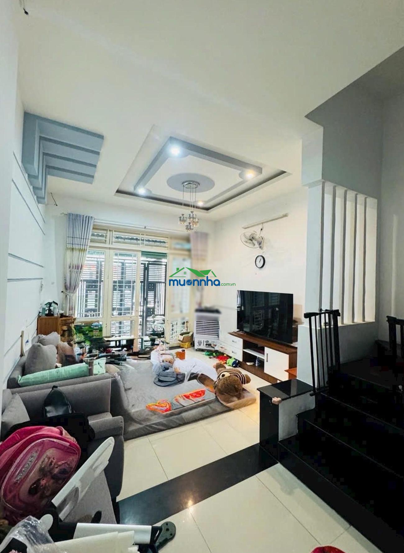 Nhà đẹp 4 tầng chủ ở, hẻm 4m- gần mt, hẻm xh lâm văn bền, gần trường nguyễn hữu thọ-cư xá ngân hàng - 2