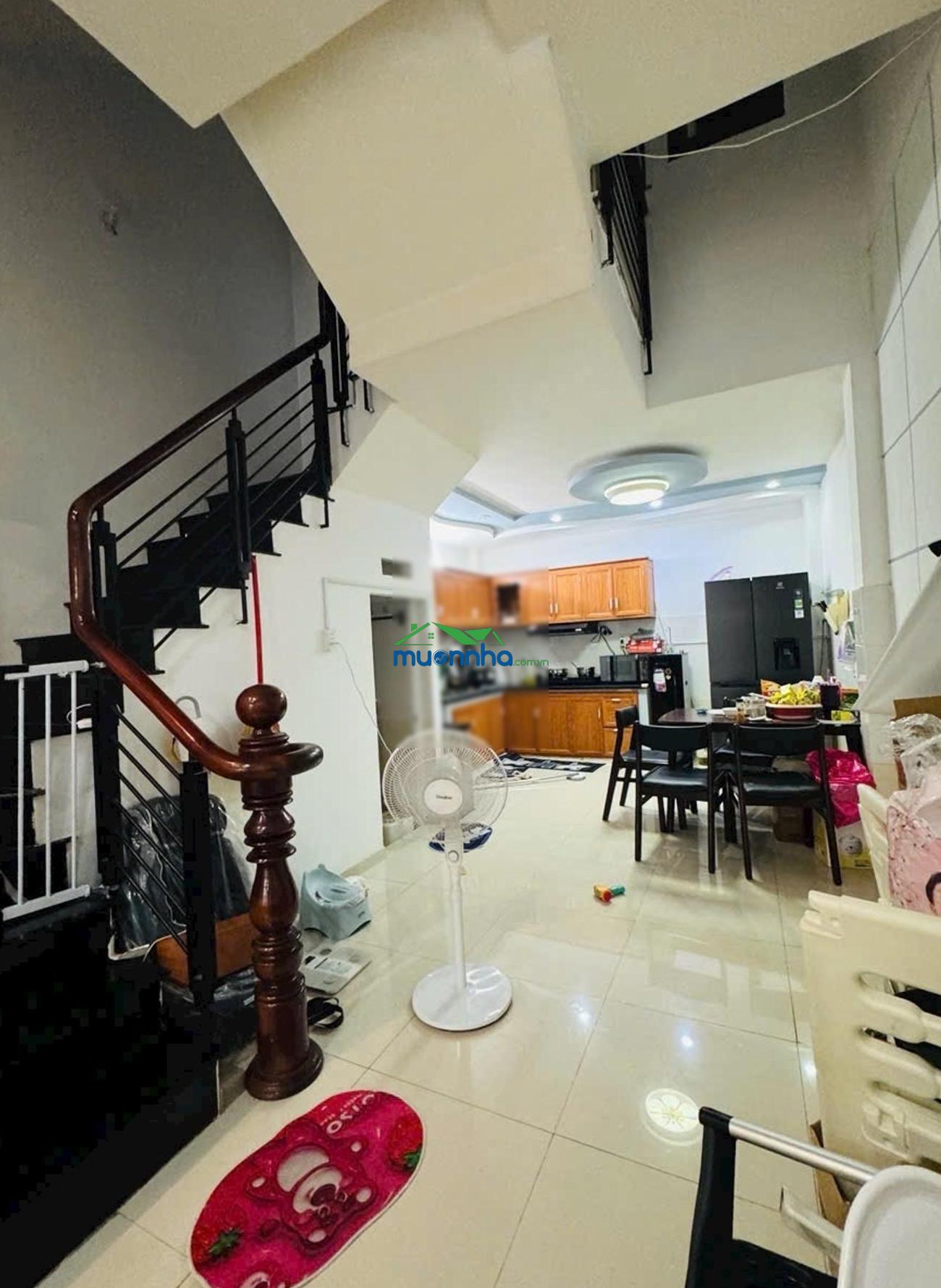 Nhà đẹp 4 tầng chủ ở, hẻm 4m- gần mt, hẻm xh lâm văn bền, gần trường nguyễn hữu thọ-cư xá ngân hàng - 4