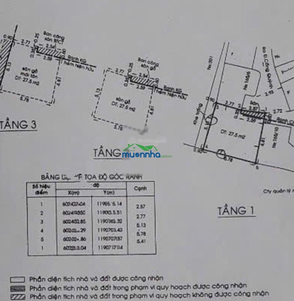 Quận 1 - nhà đường cống quỳnh, 27,5m², 3 tầng, 4pn, 3wc - 4,85 tỷ