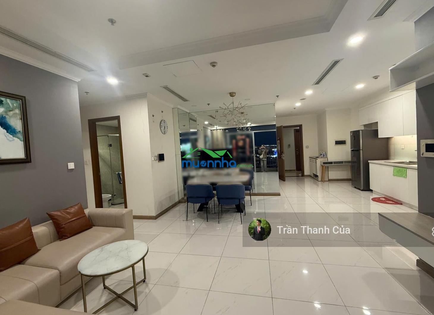 Tin xác thực: bán 2pn landmark 6. diện tích 91,2m2 cực kỳ rộng, phòng khách lớn, view không chắn - 3