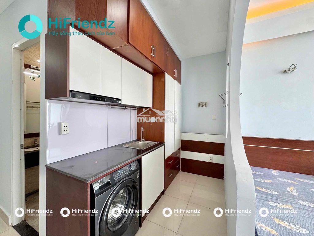 Cho thuê căn hộ bancol mới xây ngay lạc long quân gần đầm sen - 3
