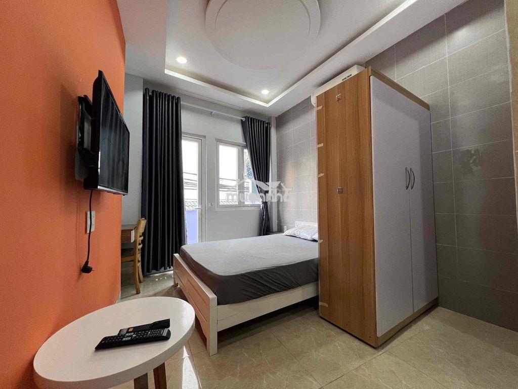 Cho thuê hệ thống căn hộ studio ban công full nt ở trần văn đang q3 - 2