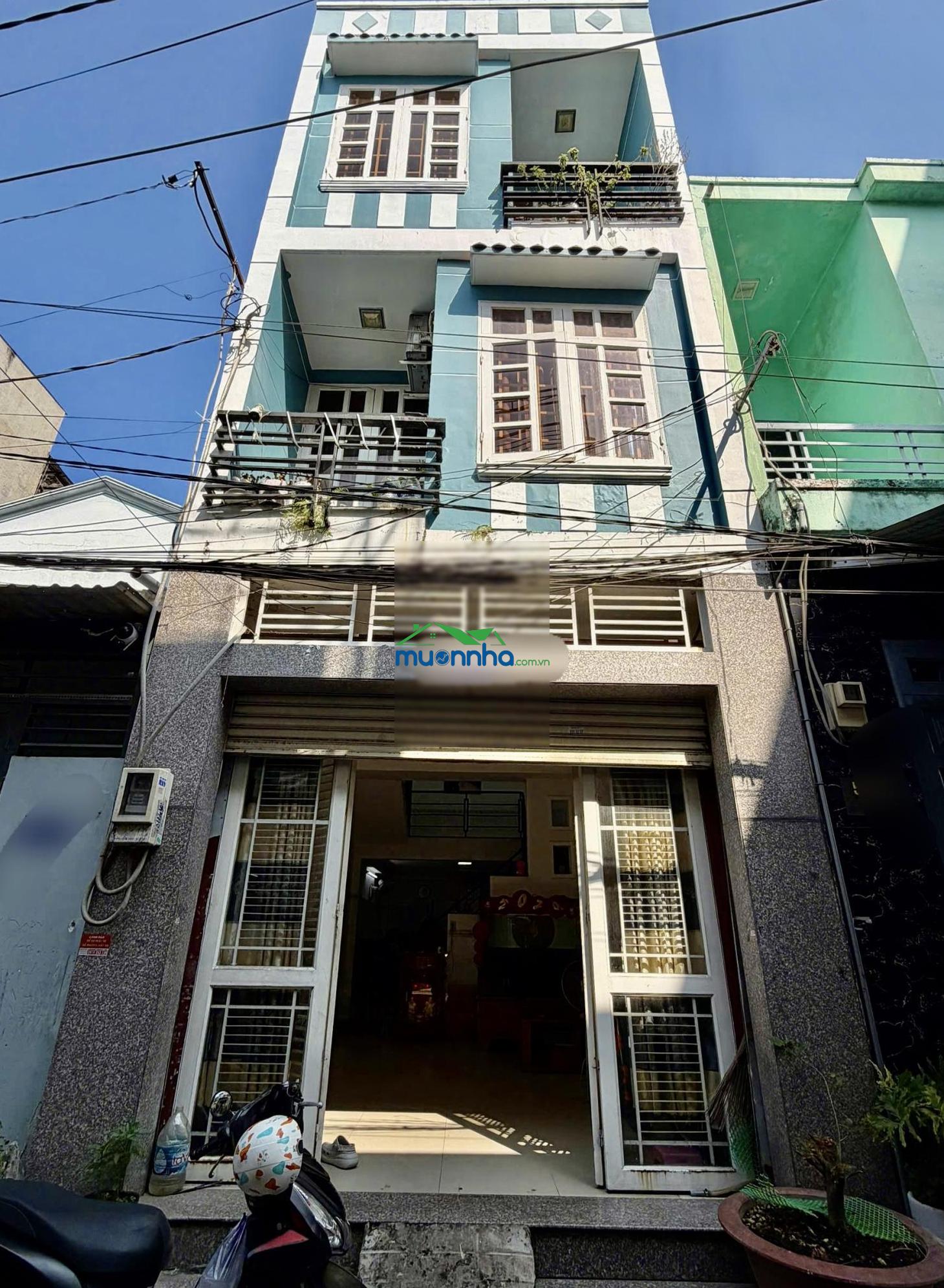 Nhà ngay aeon tân phú, 4 tầng hẻm xe hơi, 4 x 12.5m, quá rẻ. - 4