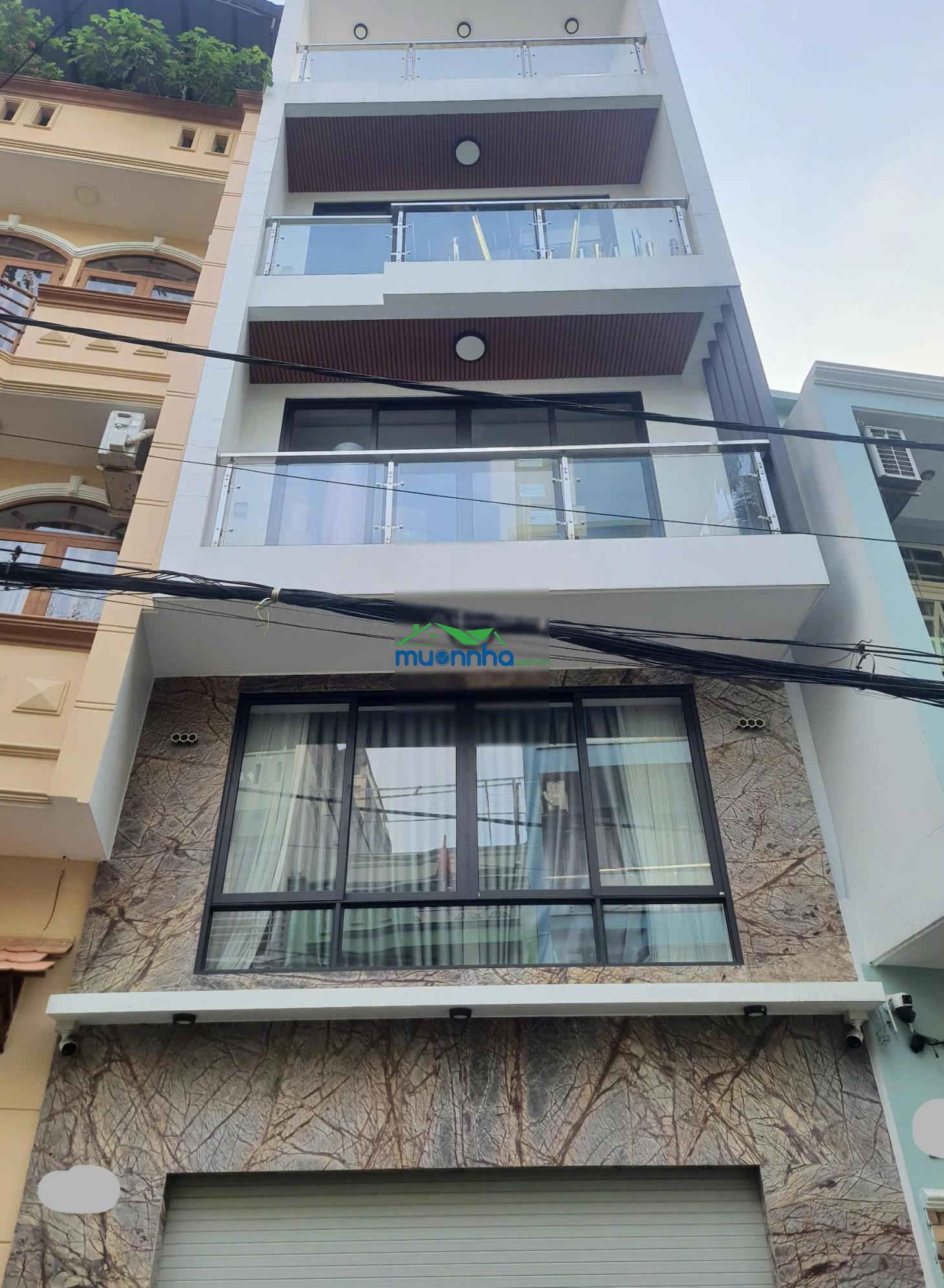 Sát mặt tiền, 4x17m, 5 lầu, nhà đẹp hxh 6m lê quang định, gần đh văn lang, bán 13.8 tỷ