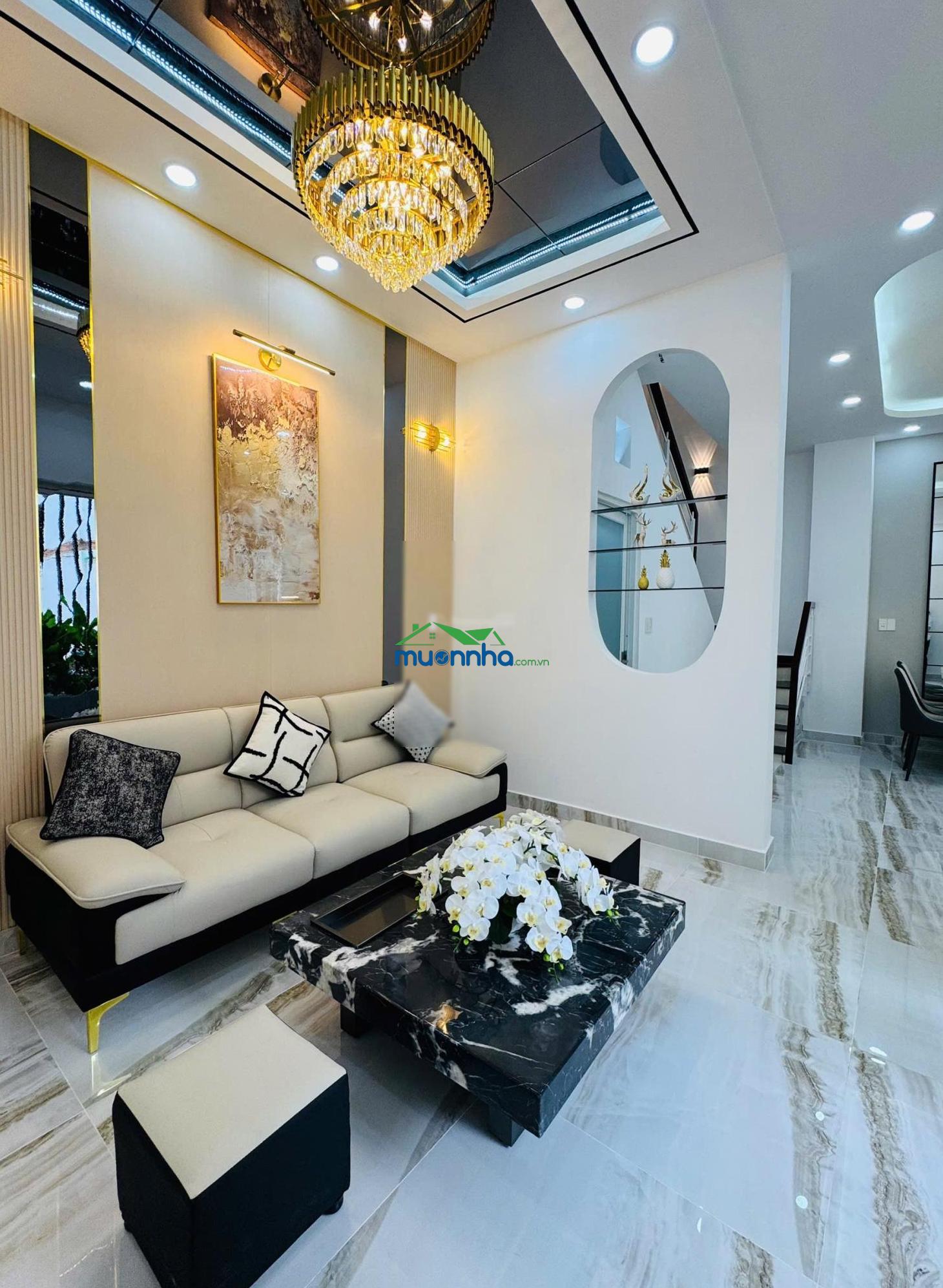 Nhà mặt tiền thụt quận 8 âu dương lân - 4 tầng - 6m1 + 7m72 không quy hoạch, lộ giới nhỉnh 7t - 2