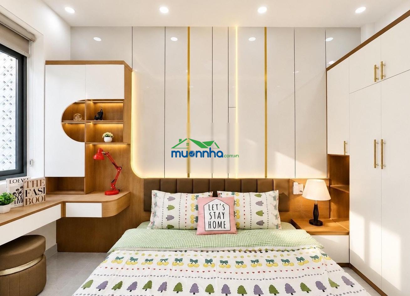 Bán nhà đẹp 5.45 tỷ full nội thất - lý thường kiệt - phường 7 - gò vấp