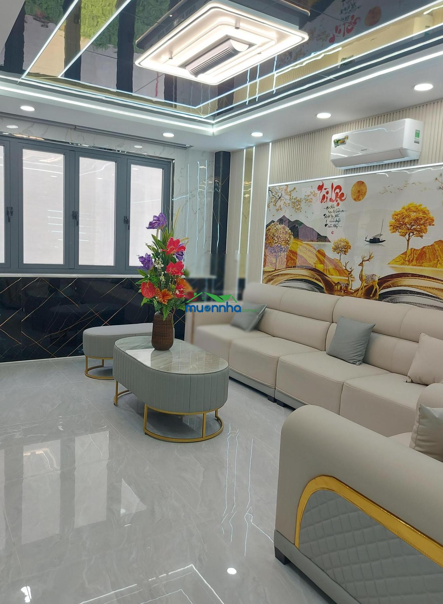 Giảm 600tr. bán nhà 5 tầng mới. 64m2. hẻm ôtô 7 chỗ. thạnh xuân 33. quận 12.chỉ 6.5 tỷ - 2