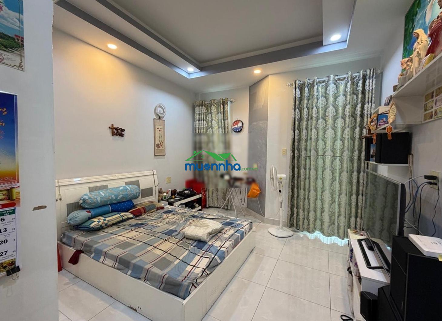 Nhà đẹp gò dầu - không lộ giới - hẻm nhựa 8m thông thoáng - oto ngủ nhà - 4 tầng - 80m² - 3