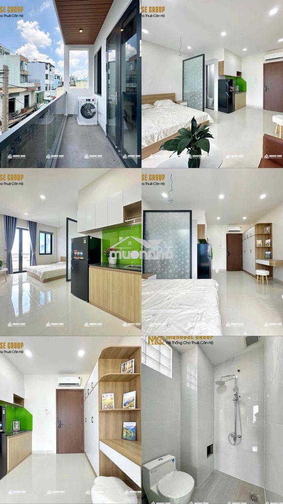 Chdv 1pn/studio/duplex ban công full nội thất ngay bốn xã đầm sen aeon - 3