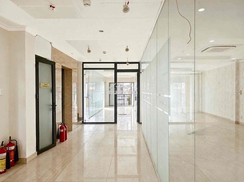 Cho thuê vp sư vạn hạnh 125m2, gần vạn hạnh mall, ngăn sẵn phòng - 4