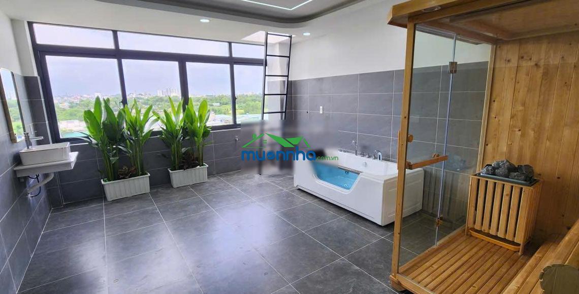 Nhà ngộp tx25, thới an 4.2x19m full nội thất có hộc thang máy