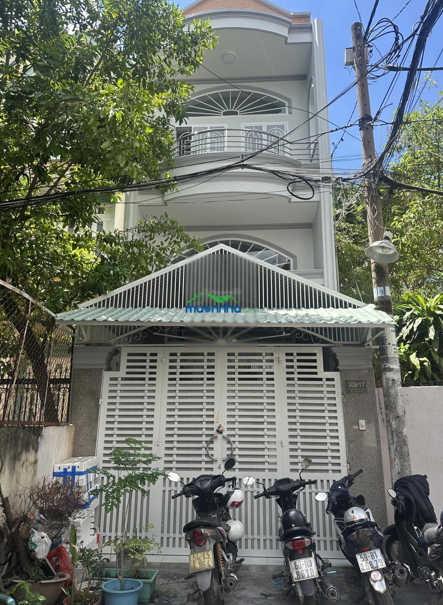 Bán nhà ngay chợ an nhơn, 68m², 3 tầng, ô tô ngủ nhà hoặc đậu cửa thoải mái