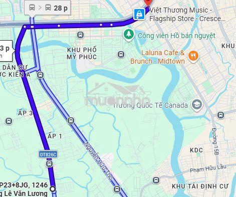 Đất biệt thự ngộp cần tiền bán gấp kdc 1246 lê văn lương