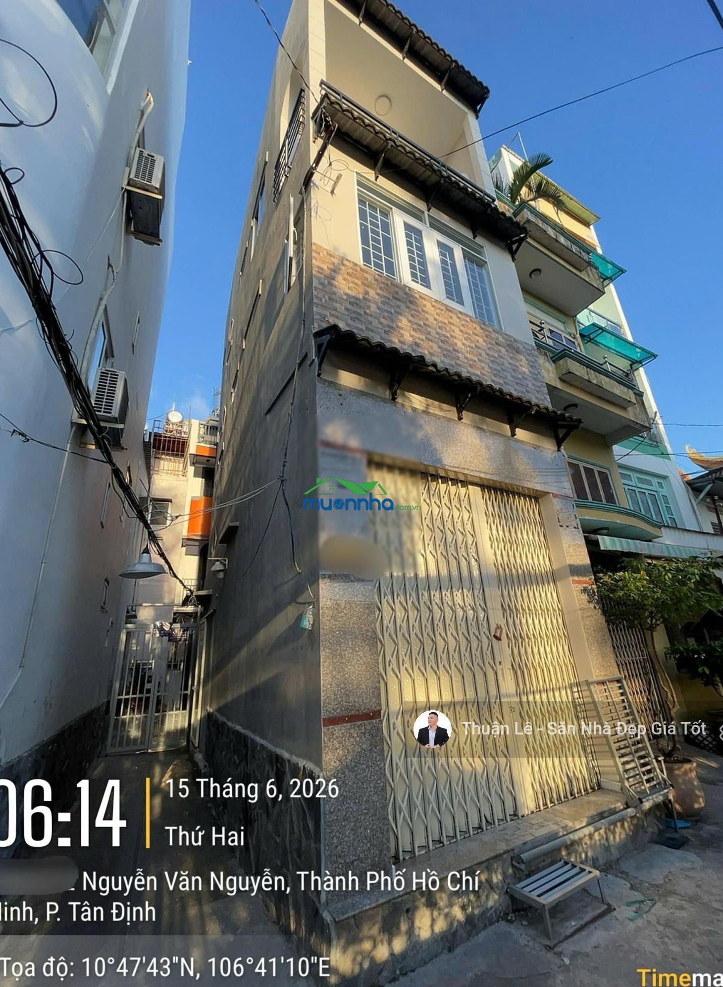 Bán căn góc 2 mặt tiền đối diện công viên. sát mặt tiền hoàng sa, quận 1. nhà mới 3 tầng + 4pn lớn - 3