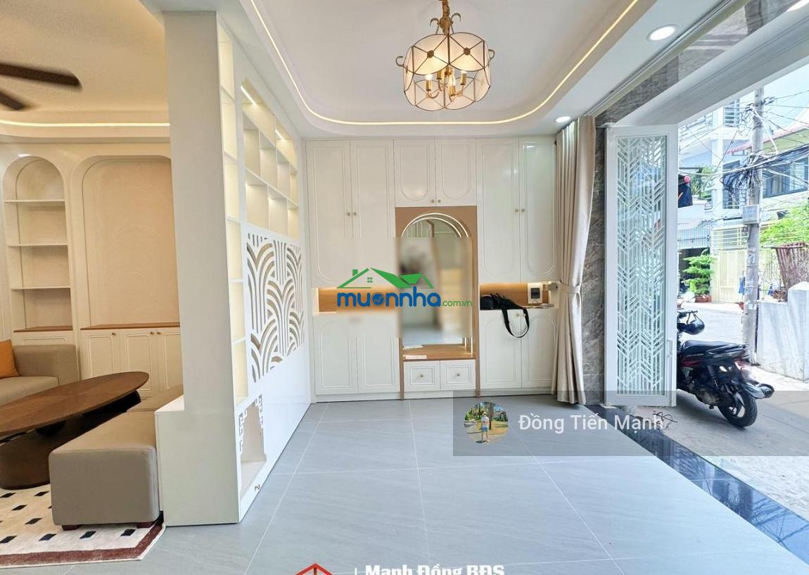Nhà ngang 6m bề thế - phòng ngủ rộng - cách 50m ra mặt tiền - gần ubnd quận 7 - 3