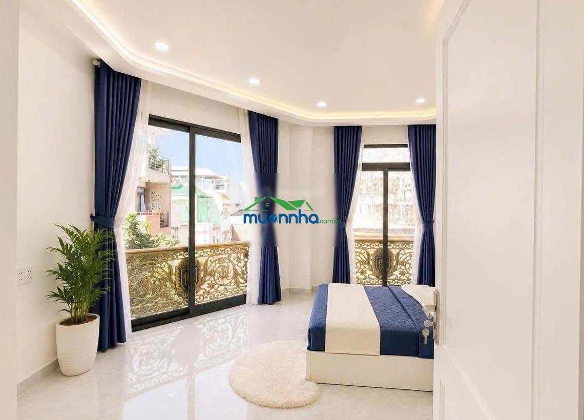 Quận tân phú dt ngang khủng gần 7m nhà mới full nội thất 5 tấm hẻm xe hơi giáp quận 11, 10, 6, 5