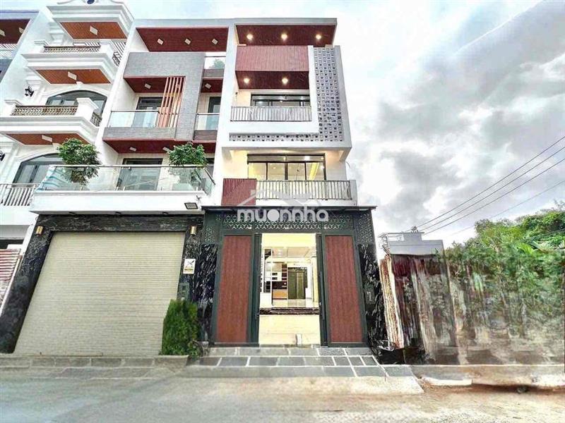Nhà phố hiện đại xây dựng mới đường thông 8m kdc huỳnh tấn phát