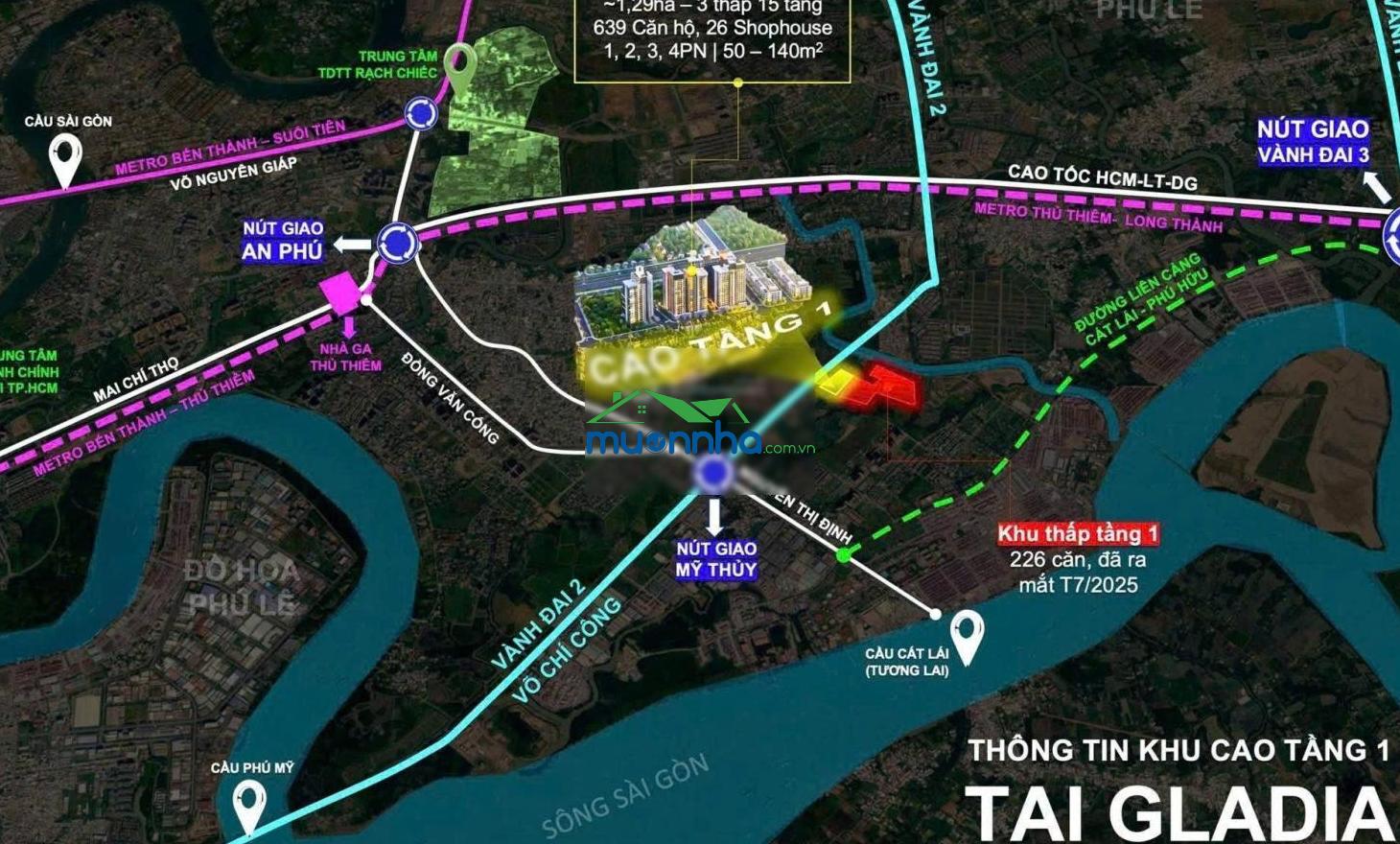 Mở bán căn hộ gladia heights của cđt khang điền và keppel giá 87tr/m2, đường võ chí công tphcm