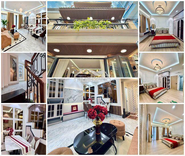 Nhà 03 tầng , full nội thất cao cấp hẻm xe hơi khu vip huỳnh văn bánh