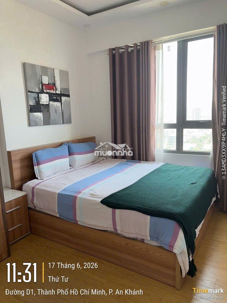 Cho thuê chung cư masteri thảo điền 72m2 ,2pn,2wc giá 22tr/th - 2