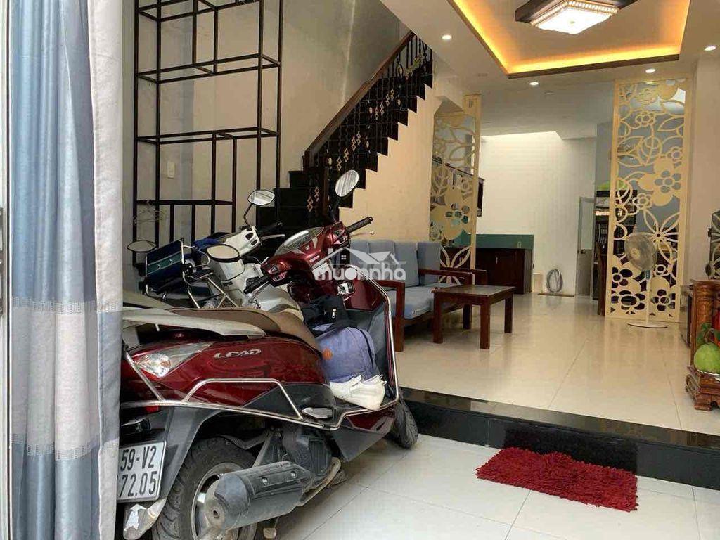 Nhà gần cầu vượt ngã tư ga q12 1 lầu 2pn hẻm xe hơi sổ hồng chính chủ - 3