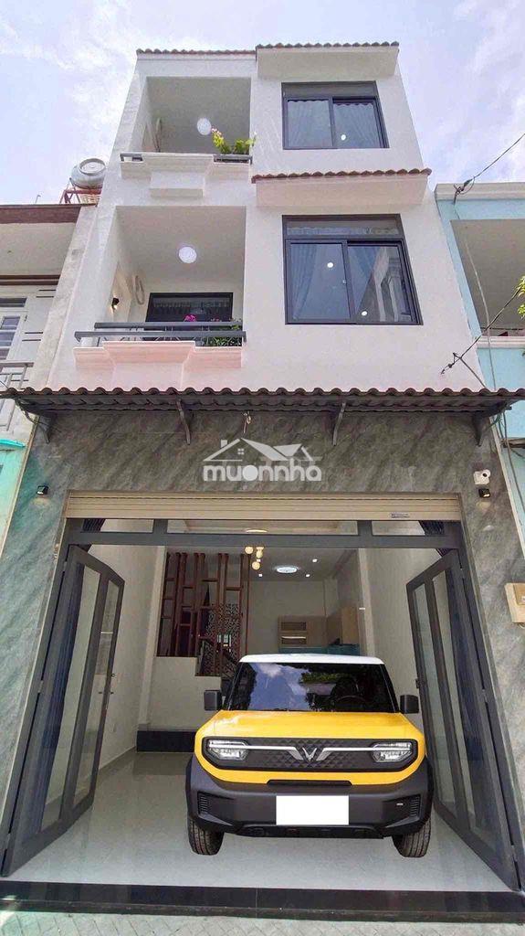 Nhà mới keng 50m2 4tầng 3pn 3wc hxh phan huy ich