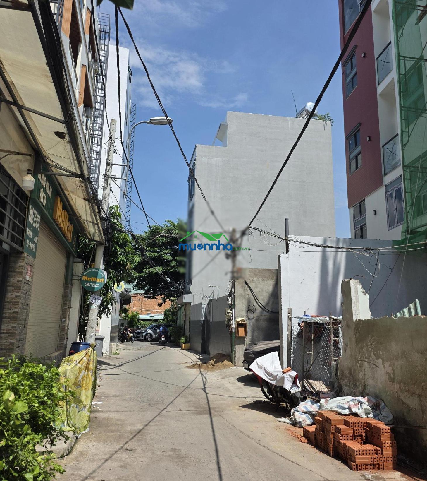 Bán nhà, 1 trệt 3 lầu, chdv, 15 phòng, doanh thu 50 + tr/tháng. cách đại học văn lang 100met - 2