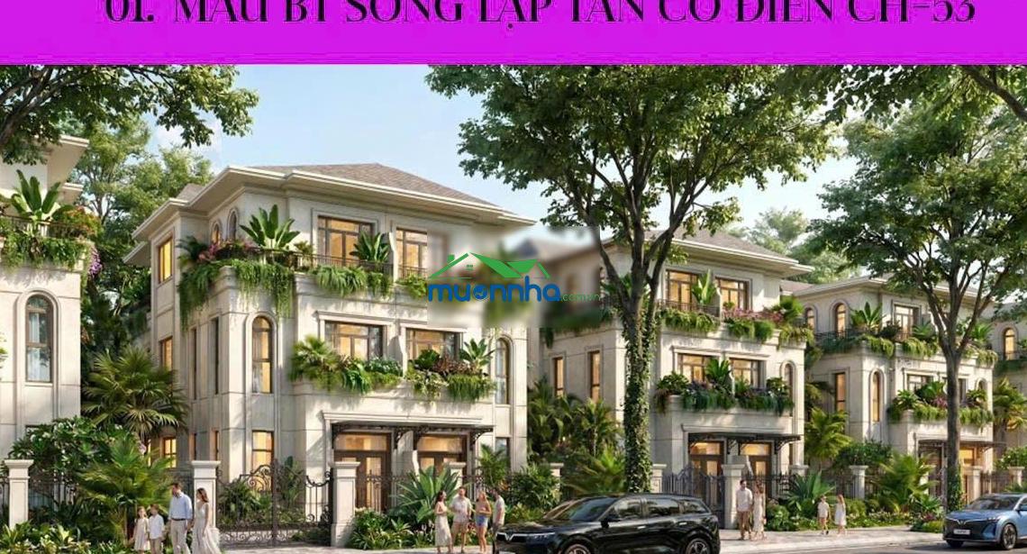 Hàng hiếm lô góc song lập dlcv2-xx- vị trí đẹp tại vinhomes hóc môn - 247,4m2 lh: 0399 418 *** - 4