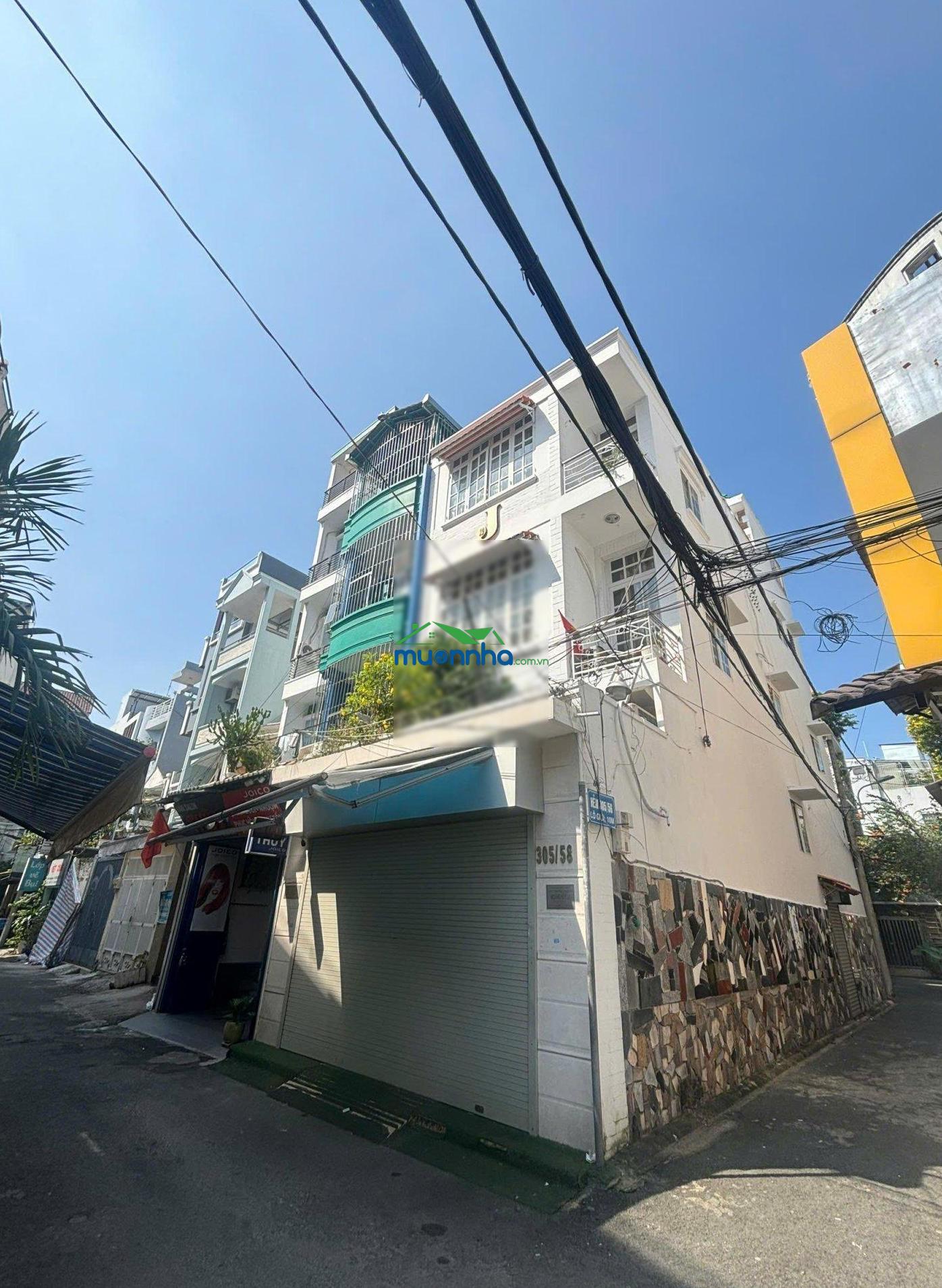 Hxh 3 mt lê văn sỹ - dt ngang gần 5 *16m - 3 tầng st sẵn kết cấu - nhà cứng - giảm mạnh 1 tỷ - 3