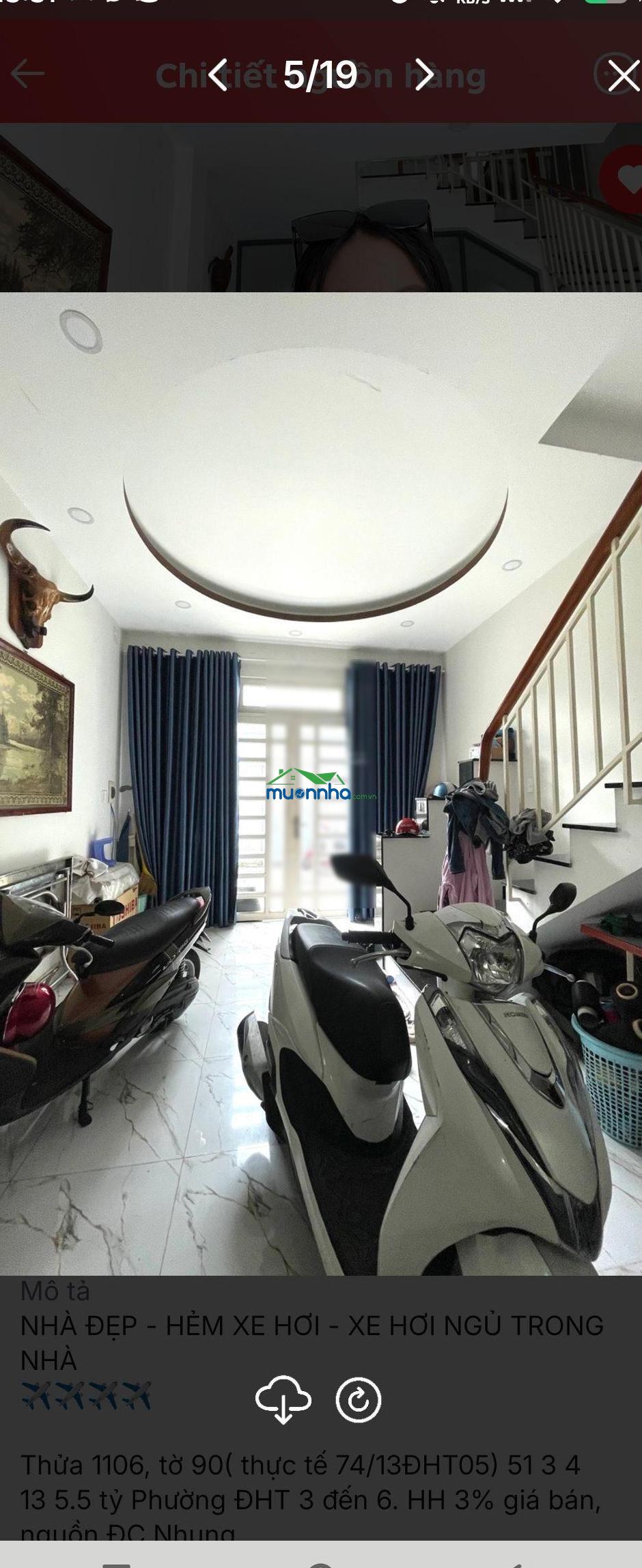 Nhà mới đẹp - ô tô ngủ trong nhà - chỉ 5,4 tỷ - 3