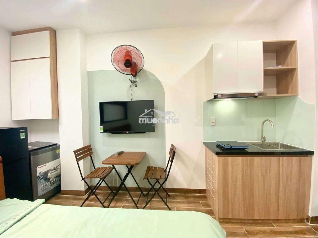 Studio 4x full nội thất cửa sổ trời thoáng ngay chợ xóm mới - 4