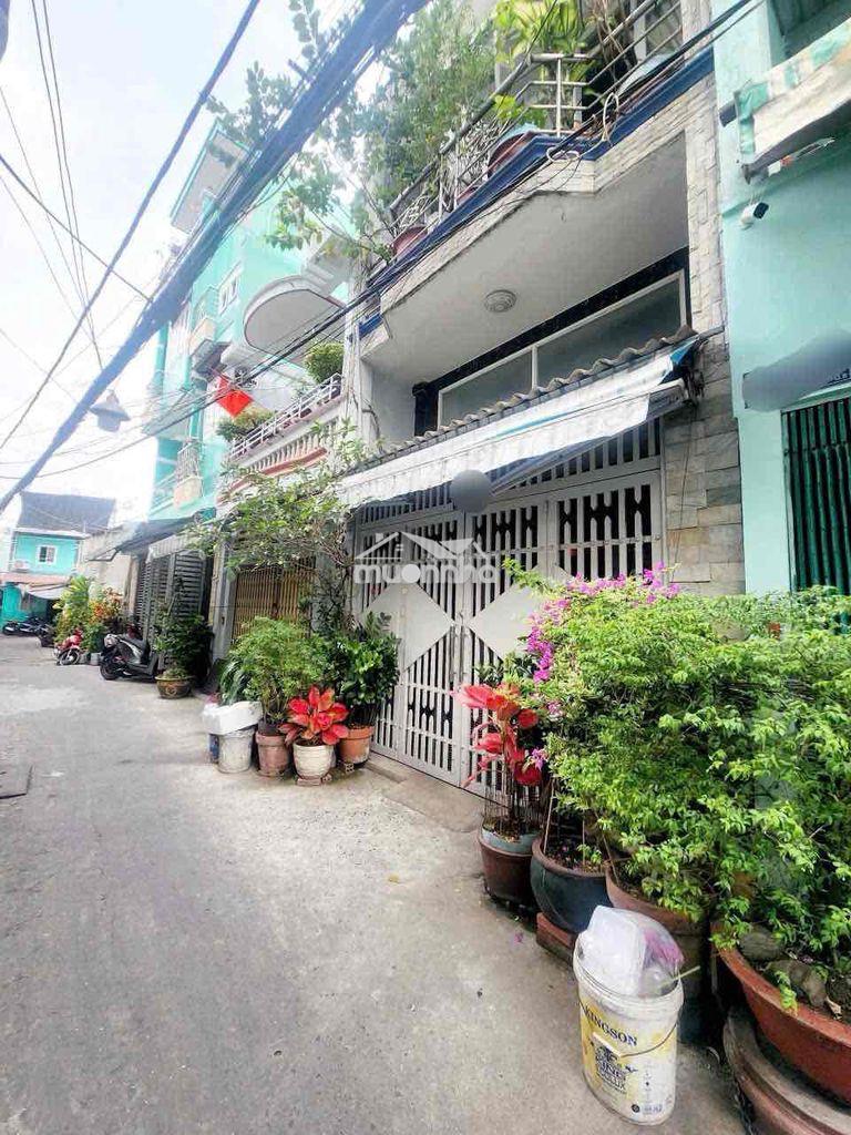 Bán nhà 4 tầng hẻm đẹp 4m âu dương lân p3. q8 - 2