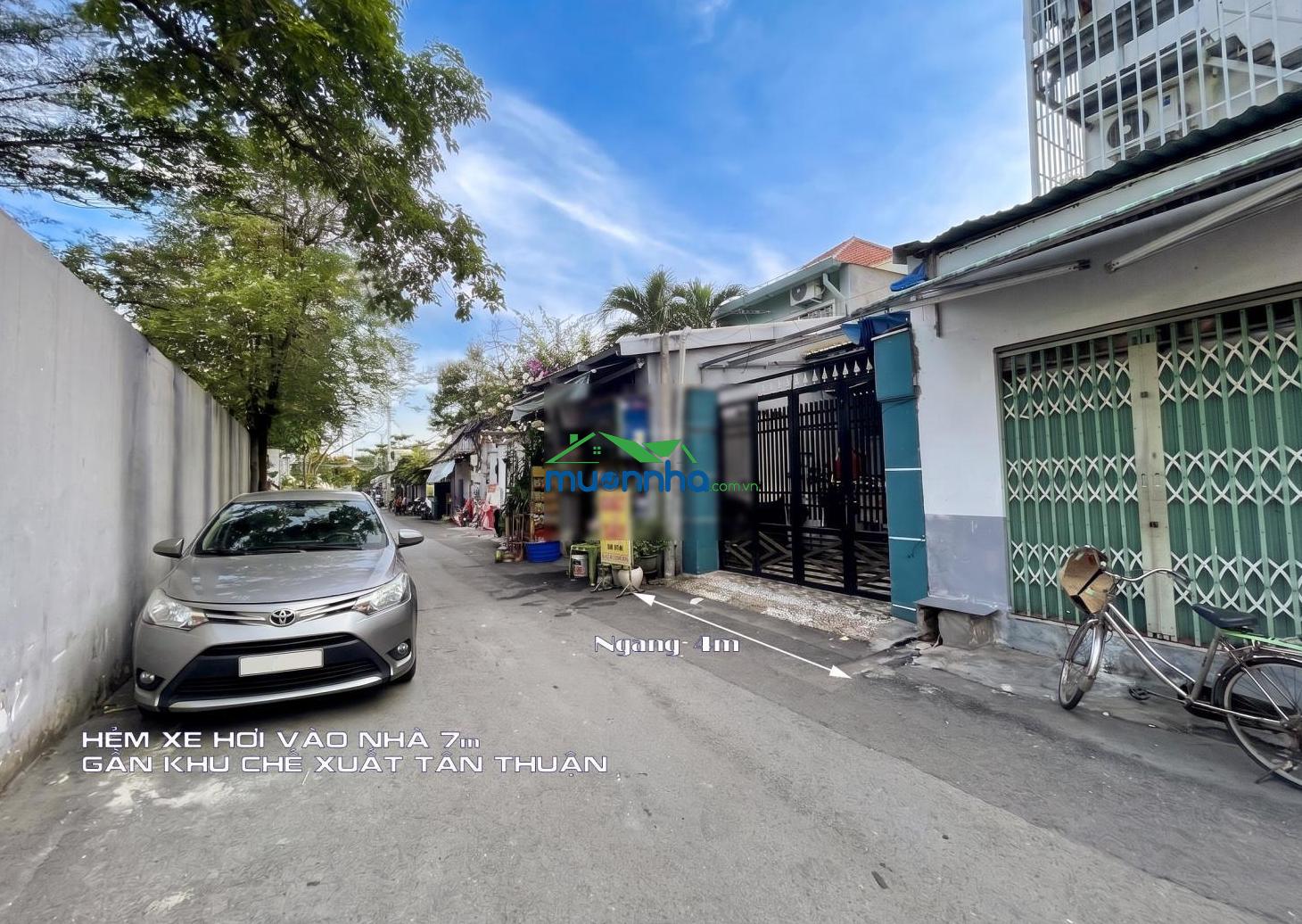 Chỉ 7.3 tỷ, dt 112.3m2 hẻm nhựa 7m kcx tân thuận q. 7 - 4