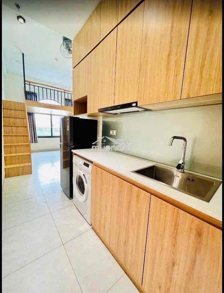 Căn hộ duplex tone gỗ - tân quy, gần lotte mart, cầu kênh tẻ đh tdt q7
