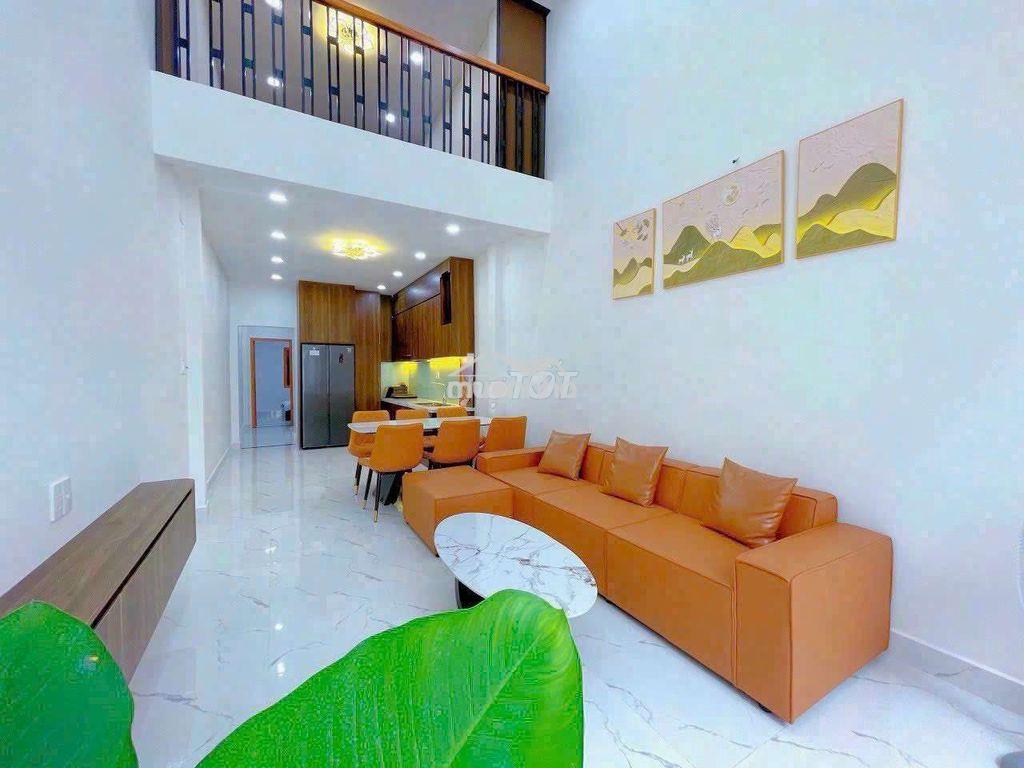 Hxh phan văn trị_ 3 phòng full nội thất_ dt 60m² - 2